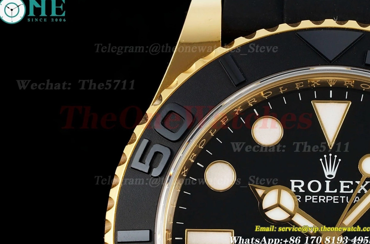 YG 226658 Heavy Dot ARF VR3235(Tungsten Version) Yacht-Master Black RU 42mm 0304